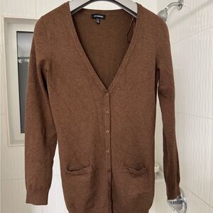 Le Chateau Brown Women's Cardigan